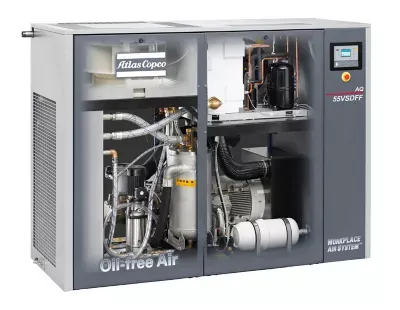 Atlas Copco AQ 15-55 VSD/AQ 30-55 Oil-free Compressors