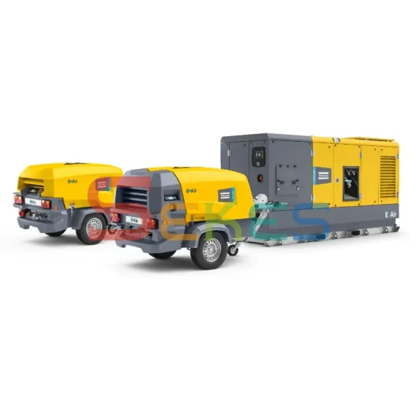 Atlas Copco E-Air Series Electric Mobile Air Compressor