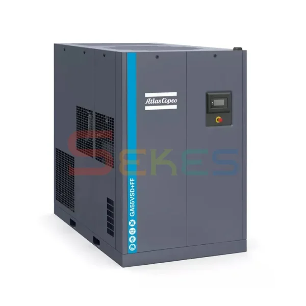 Atlas Copco GA 55 VSD+ FF Air Compressor Frente