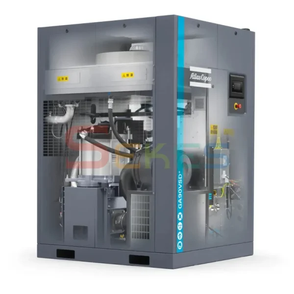 Atlas Copco GA 90 VSD+ Air Compressor Internal Components