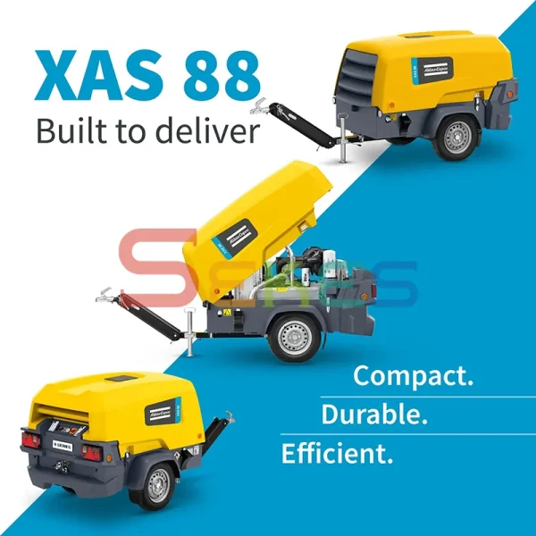 Atlas Copco XAS 88 Mobile Air Compressor (4)