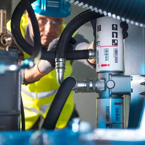 Great Atlas Copco aftermarket service