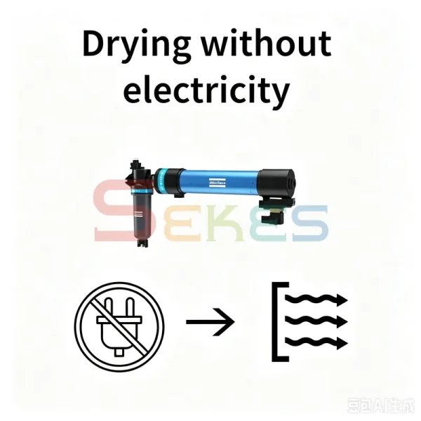 Atlas Copco SMD 2-55 Membrane Air Dryers without Electricity
