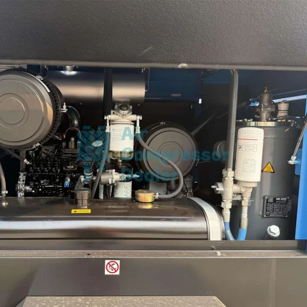 LUY105-12 90kW 370CFM 175psi Mobile Compressor (5)