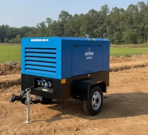 LUY110-12Bar 93kW 385CFM 175PSI Mobile Compressor