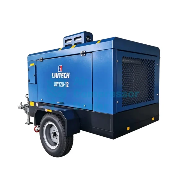 LUY120-12 118kW 425CFM 175PSI Mobile Compressor (1)