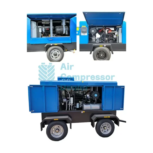 LUY120-12 118kW 425CFM 175PSI Mobile Compressor (4)