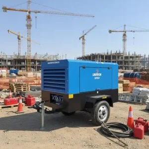 LUY125-7Bar 90kW 440CFM 100PSI Mobile Compressor