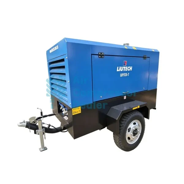 LUY125-7Bar 90kW 440CFM 100PSI Mobile Compressor (2)