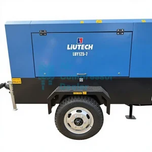 LUY125-7Bar 90kW 440CFM 100PSI Mobile Compressor (3)