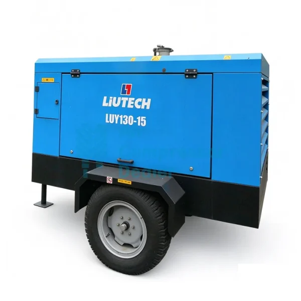 LUY130-15Bar 153kW 460CFM 215PSI Mobile Compressor