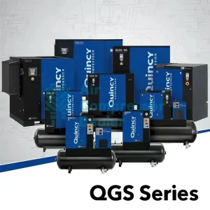 QGS 55-132kW Oil-injected Screw Air Compressors